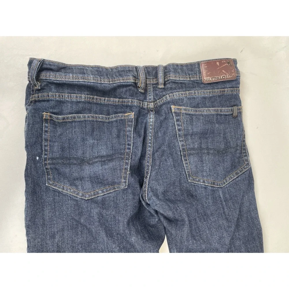Buffalo Driven X Basic‎ Straight Stretch Jeans Mens Size 34x30 Blue